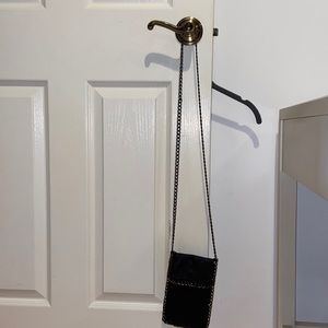 Black Bag with chain all around
